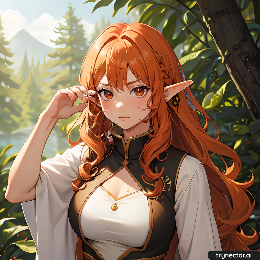 Aelirynn E'lyndor - Female girlfriend for AI roleplay chat