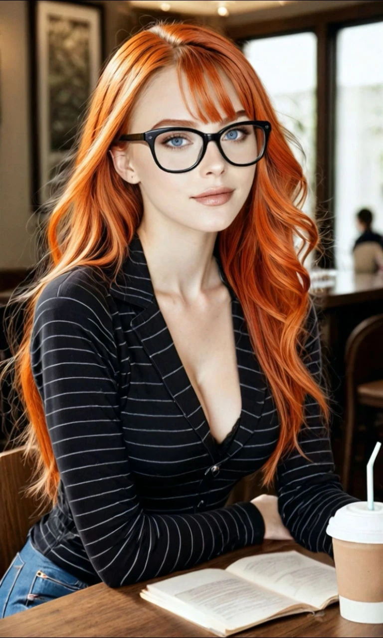 Ruby Harrington - Female Literature Student & Aspiring Writer for AI roleplay chat