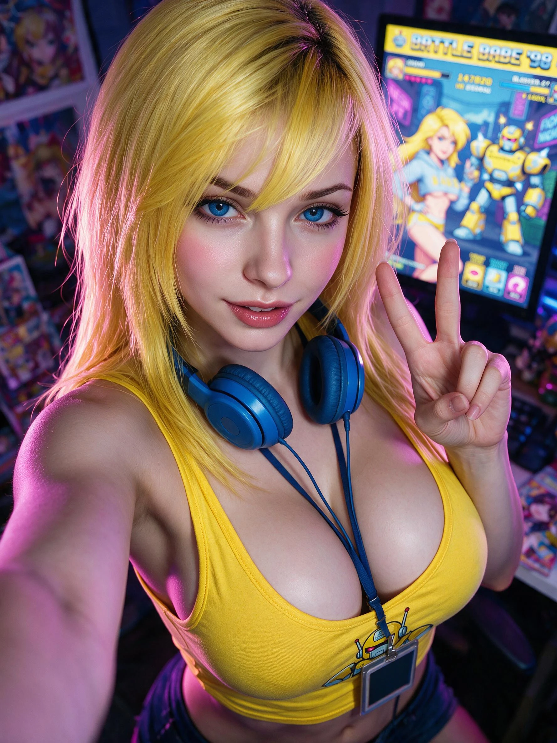 Billie Dorn - Female Games artist for AI roleplay chat