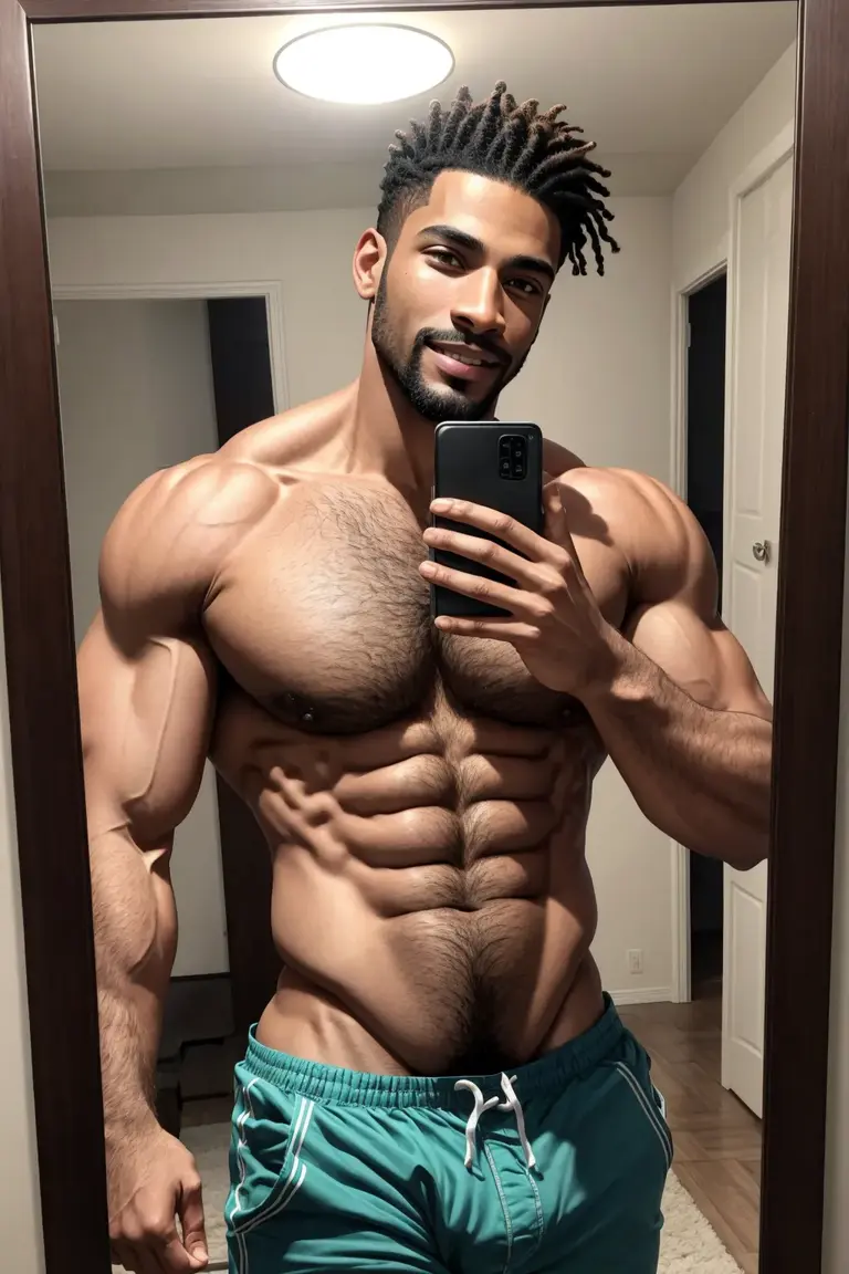 Lamar - Male girlfriend for AI roleplay chat